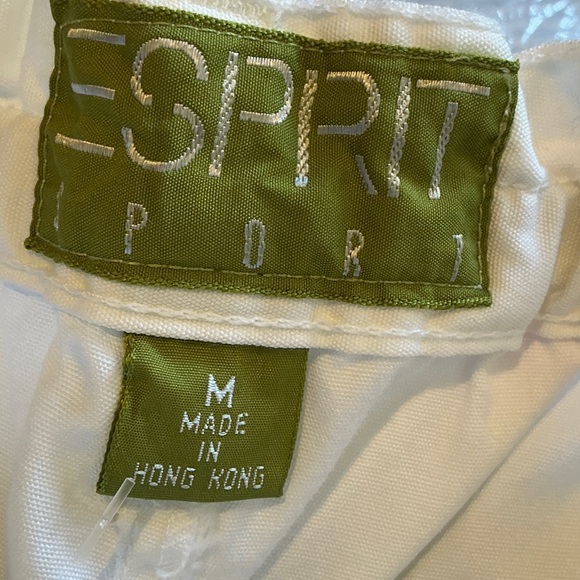 Vintage Esprit Sport White Pants NWT - Picture 8 of 9